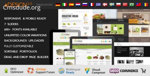 U-Design v2.4.11 – Themeforest WordPress Theme Download Free