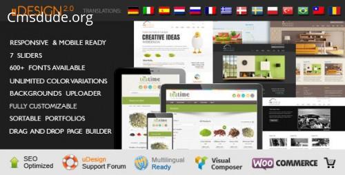 U-Design v2.6.0 – Themeforest WordPress Theme Download Free