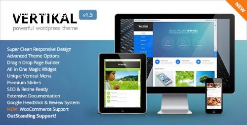 Vertikal v1.5 – Responsive WordPress Theme Download Free