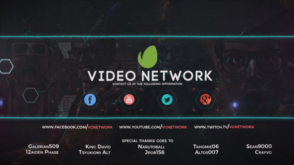 Video Game Network Broadcast Package - Download Videohive 11085976
