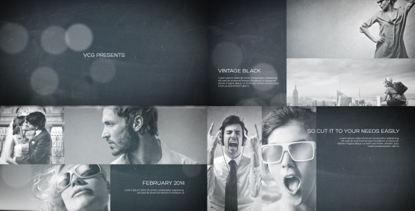 Vintage Black - A Photo Slideshow - Download Videohive 6859329