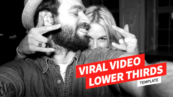 Viral Video Lower Thirds Template - Download Videohive 13226825