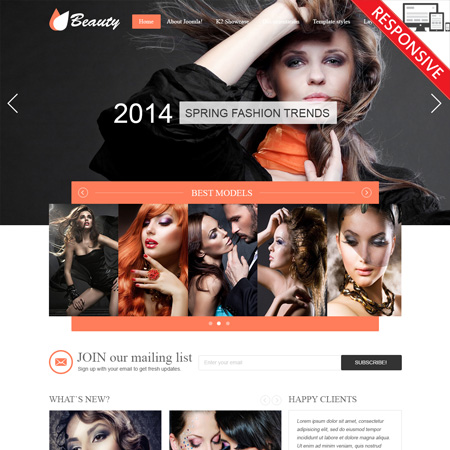 VTEM Beauty - Download Responsive Joomla Template