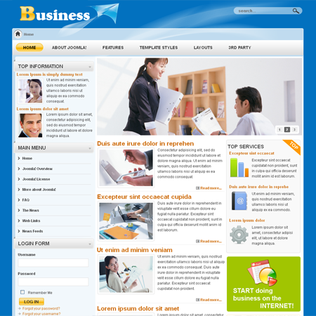 VTEM Business - Download Responsive Joomla Template