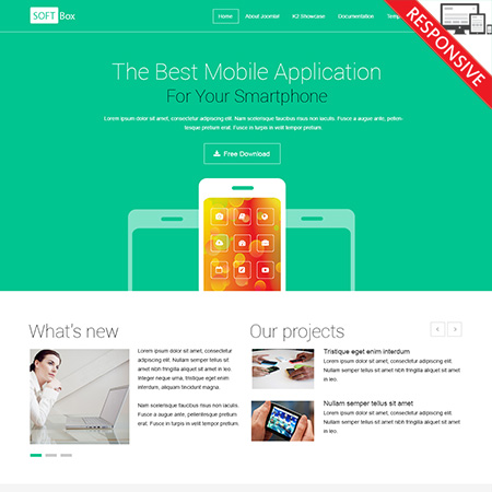 VTEM SoftBox - Download Responsive Joomla Template