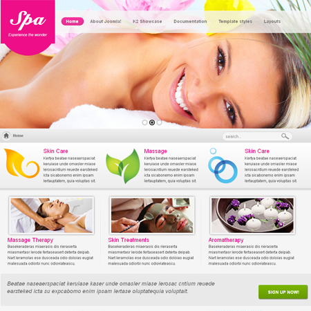 VTEM Spa - Download Responsive Joomla Template