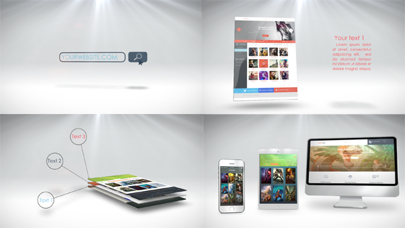 Website Presentation - Download Videohive 7668630