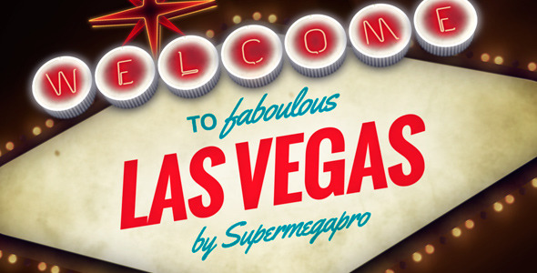 Welcome to Fabulous Vegas Logo Opener Animation - Download Videohive 8983403