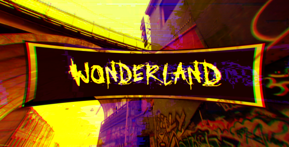 Wonderland (Glitch Art Slideshow) - Download Videohive 15929551