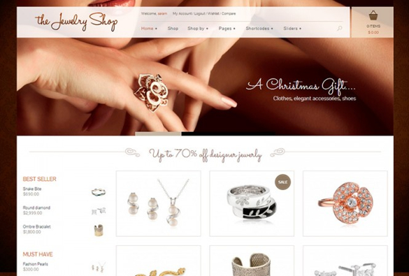 YIThemes The Jewelry Shop Download WordPress Theme