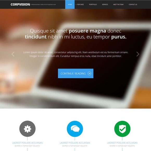 YJ Corpvision - Download Slick Intuitive Corporate Joomla Template
