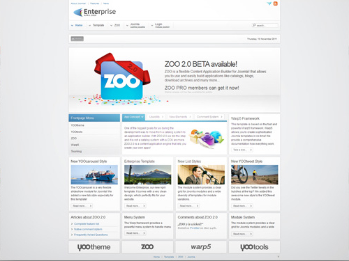 YooTheme Enterprise - Download Joomla Responsive Template