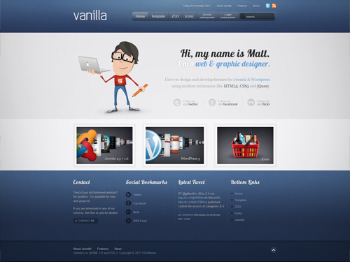 YooTheme Vanilla - Download Responsive WordPress Theme