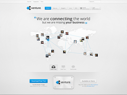 YooTheme Venture - Download Joomla Responsive Template